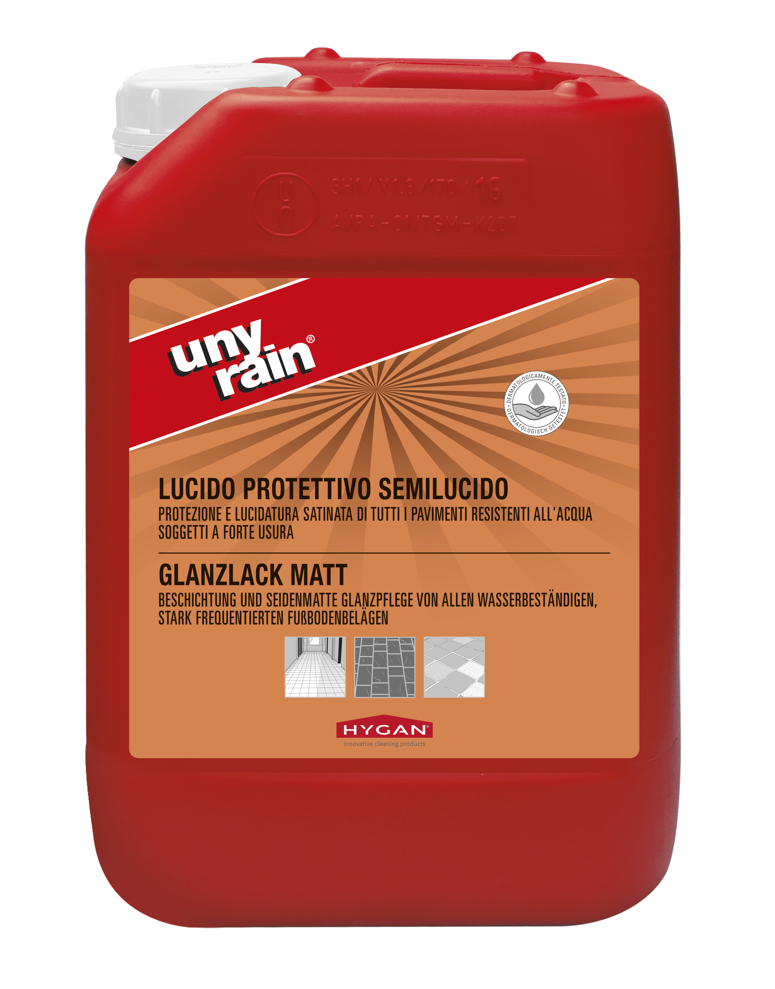 GLANZLACK MATT - Metallgebundene selbstverlaufende Beschichtung matt